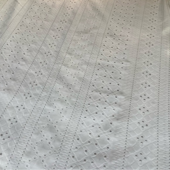 Cupshe White Eyelet Muscle Tee - Picture 2 of 10